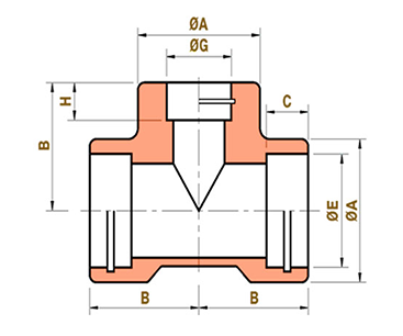 Copper Nickel Forged Reducing Tee