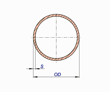 Copper Nickel Pipes Class 50