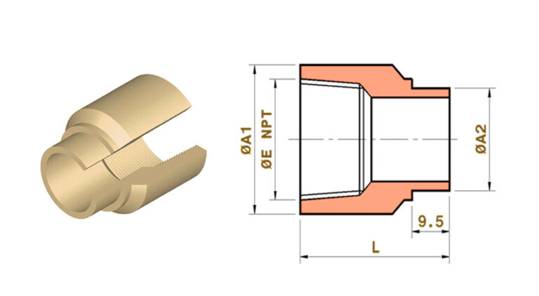 Copper Nickel Socket Form C, CuNi Socket Form C Supplier & Exporter