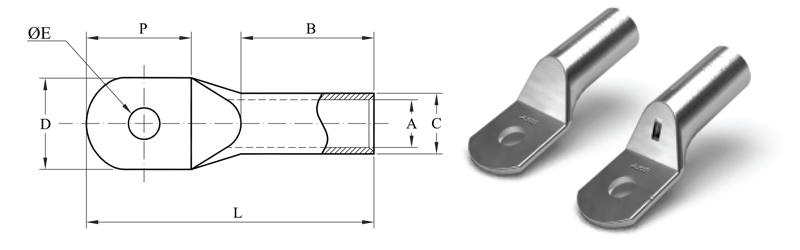compression cable lugs n series
